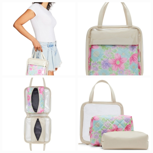 Madden Girl Handbags - Madden Girl Rachel 3 piece Cosmetic Set